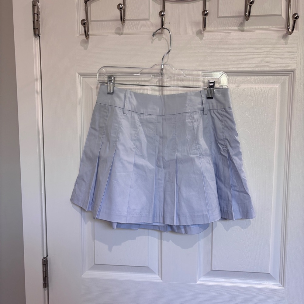 WAYF Poplin Pleated Skirt Set - Picture 7 of 12
